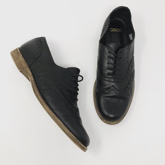 ASOS Shoes - ASOS women’s leather size 40 black Oxford